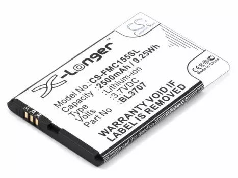 Аккумулятор CameronSino CS-FMC155SL для Fly IQ4401 ERA Energy 2 , 2500 (BL3707)