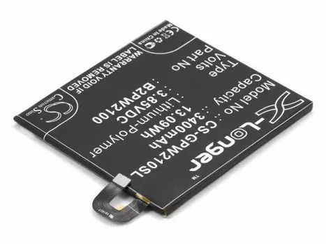 Аккумулятор CameronSino CS-GPW210SL для HTC Google Pixel XL, 3400 (B2PW2100)