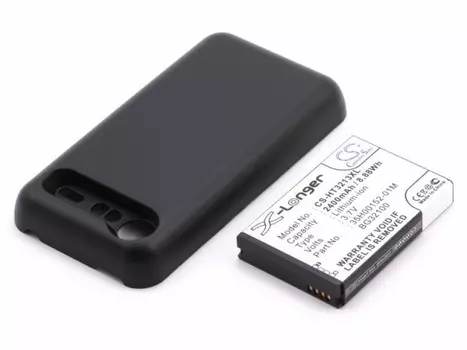 Аккумулятор CameronSino CS-HT3213XL для HTC Incredible S, Li-Ion, 2400, 3.7V (P104.00970)
