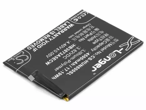 Аккумулятор CameronSino CS-HUN800SL для Huawei Honor Note 8, 4500 (HB3872A5ECW)