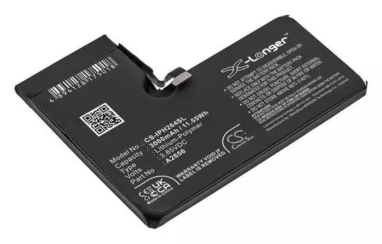 Аккумулятор CameronSino CS-IPH264SL/A2656 для Apple iPhone 13 Pro, 3.85V, 3 А·ч (CS-IPH264SL)