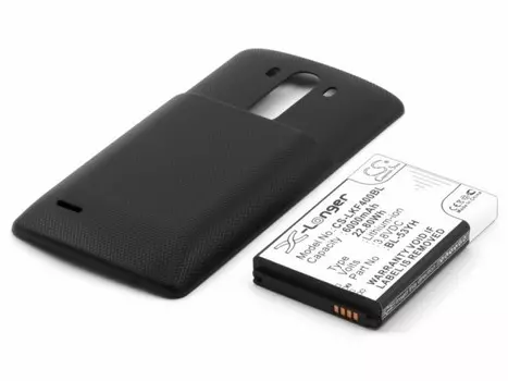 Аккумулятор CameronSino CS-LKF400B для LG G3 D855, G3 D856, Li-Ion, 5900, 3.8V, усиленный (P104.00503)
