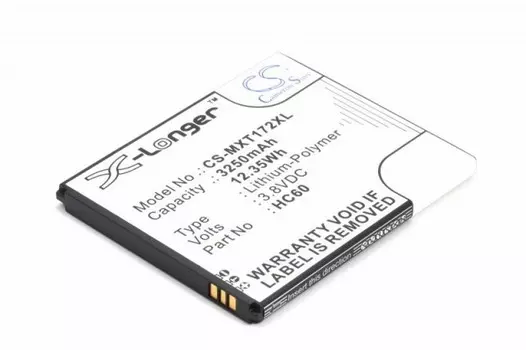 Аккумулятор CameronSino CS-MXT172XL для Motorola Moto C Plus, Li-Pol, 3250mAh, 3.8V (P104.00730)