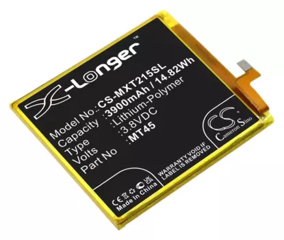 Аккумулятор CameronSino CS-MXT215SL/MT45 для Motorola Edge 20 Pro, Edge 20 Pro 5G, XT2153, XT2153-1, Moto Edge S Pro 5G, 3.8 В, 4400mAh