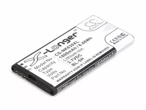 Аккумулятор CameronSino CS-NK630XL для Nokia Lumia 630, 635, 1800 (BMP-336H)