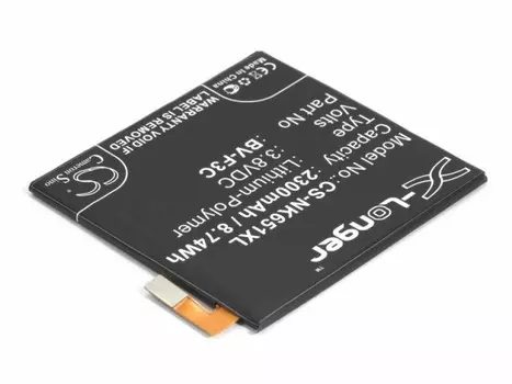 Аккумулятор CameronSino CS-NK651XL для Microsoft Lumia 650 XL, 2300 (P104.01233)