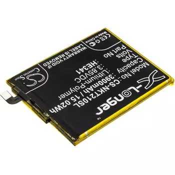Аккумулятор CameronSino CS-NKT210SL для Nokia 2.1, Li-Pol, 3900mAh, 3.85V (P104.01528)