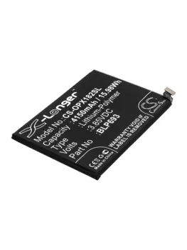 Аккумулятор CameronSino CS-OPX182SL/BLP693 для OPPO Realme 3, RMX1825, RMX1821, Li-Pol, 4150mAh, 3,85V