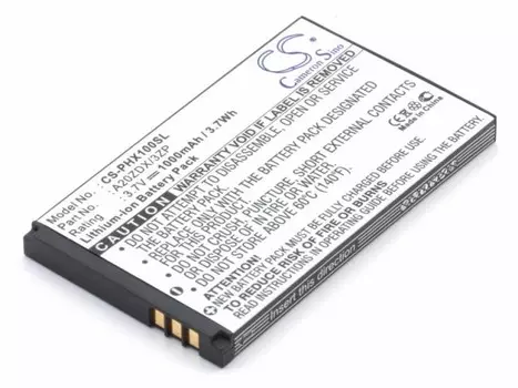 Аккумулятор CameronSino CS-PHX100SL для Philips Xenium X100, X325 (A20ZDX/3ZP), Li-Ion, 1000, 3.7V (P104.01301)