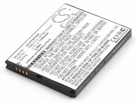 Аккумулятор CameronSino CS-PT9070SL для Pantech Burst P9070 (PBR-51A), Li-Ion, 1300, 3.7V (P104.01329)