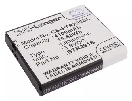 Аккумулятор CameronSino CS-PTR291SL/ для Pantech MHS291L, Li-Ion, 4100mAh, 3.7V, (P108.00008)