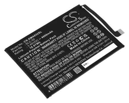 Аккумулятор CameronSino CS-SMA032SL/SLC-50 для Samsung Galaxy A03 Core, 3.85V, 4.9 А·ч (CS-SMA032SL)