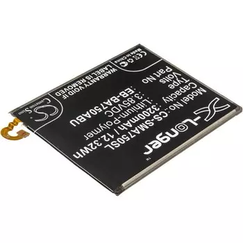 Аккумулятор CameronSino CS-SMA750SL для Samsung Galaxy A7 2018/Galaxy A7 2018 Duos/Galaxy M10, Li-Pol, 3200mAh, 3.85V (P104.01536)
