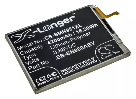 Аккумулятор CameronSino CS-SMN981XL/ EB-BN980ABY для Samsung Galaxy Note 20, 3.88V, 4.2 А·ч