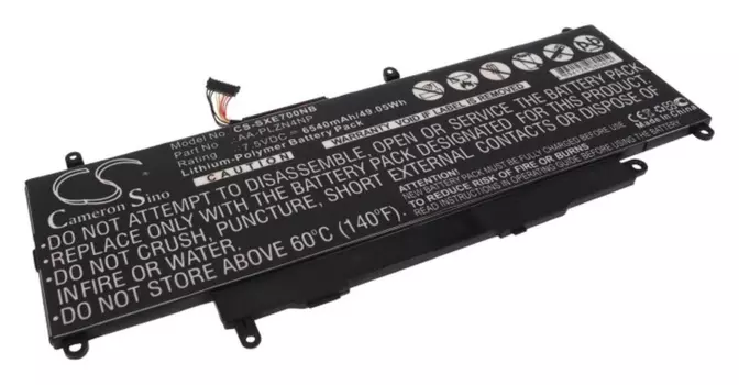 Аккумулятор CameronSino CS-SXE700NB, 7.5V, 6540mAh, Li-pol для Samsung (NP) XE700T1C