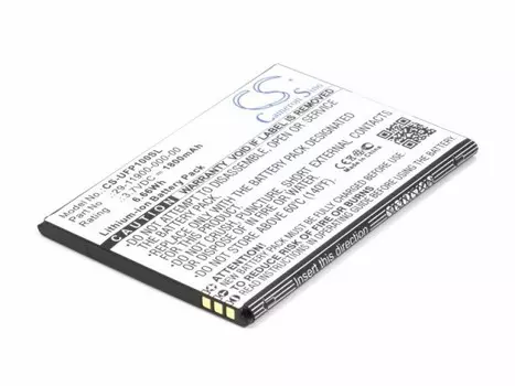 Аккумулятор CameronSino CS-UFP100SL для Ulefone Paris (29-11900-000-00), Li-Ion, 1800, 3.7V (P104.01422)