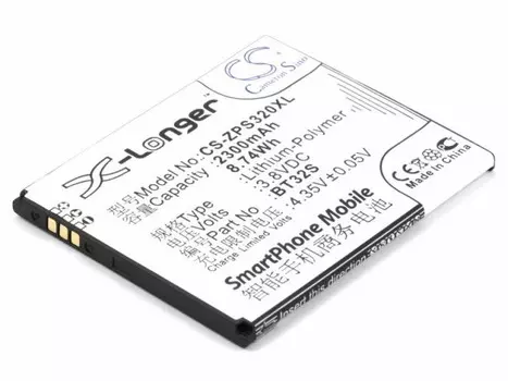 Аккумулятор CameronSino CS-ZPS320XL для Zopo ZP320 (BT32S), Li-Pol, 2300, 3.8V (P104.01437)