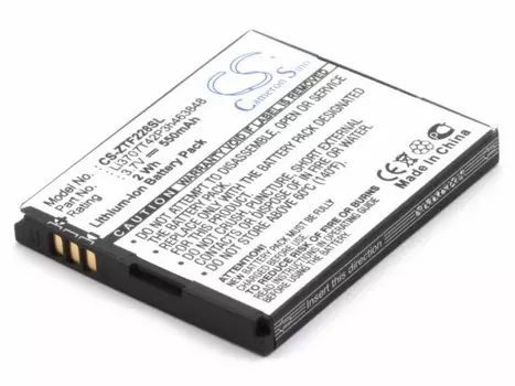 Аккумулятор CameronSino CS-ZTF228SL/Li3707T42P3H463848 для ZTE A711, Li-Ion, 550, 3.7V (P104.01457)