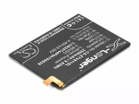 Аккумулятор CameronSino CS-ZTV811SL для ZTE Blade V8 lite (Li3925T44P6H765638), Li-Pol, 2500, 3.85V (P104.01486)