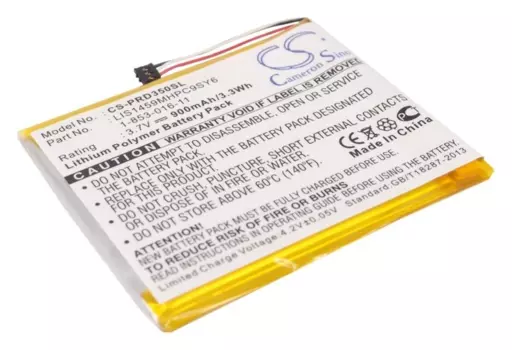 Аккумулятор CameronSino для Sony PRS-350, белый (CS-PRD350SL)