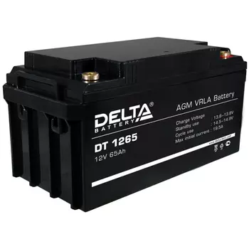 Аккумуляторная батарея для ИБП Delta DT DT 1265, 12V, 65Ah