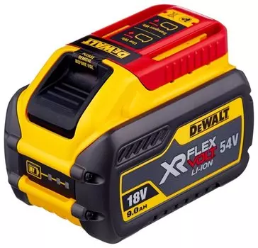 Аккумулятор Dewalt 18V, 9Ah, Li-Ion, для DeWalt FLEXVOLT DCB547 (DCB547-XJ)