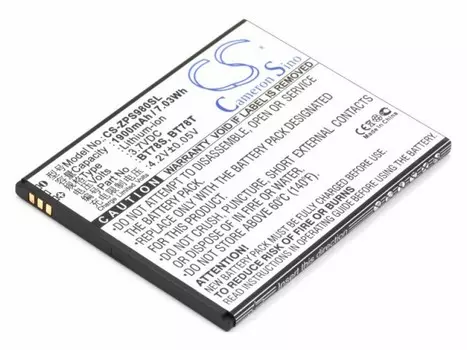 Аккумулятор - для Zopo C2, C3, ZP980+, Li-Ion, 1900, 3.7V (P104.00012)