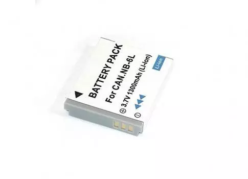 Аккумулятор Noname NB-6L/NB-6L/NB-6LH/CS-NB6LMX, 1600mAh, 3.7V для Canon Digital IXUS 85, 95, 105, 200, 210, 300, 310, PowerShot D10, D20, D30, S90, S95, SD770, SD980, SD1200, SD1300, SD3500, SD4000, SX60, SX170, SX240, SX250, SX260, SX270, SX280, SX500, SX510, SX520, SX530, SX600, SX610, SX700, SX710