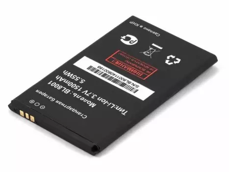 Аккумулятор PDD-729 для Fly IQ4490 ERA Nano 4, Li-Ion, 1500, 3.7V (P104.00441)