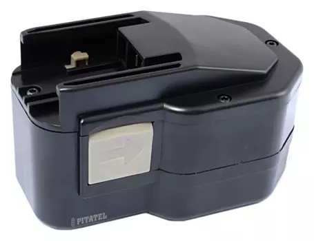 Аккумулятор Pitatel, 14.4 В, 1.5 А·ч, Ni-Mh для AEG B14.4, BF14.4, BX14.4, BXL14.4, BXS14.4, MX14.4, MXS14.4 (TSB-158-AE(G)14A-15M)