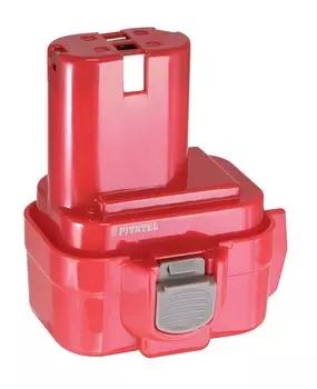 Аккумулятор Pitatel 9.6V, 1.5Ah, Ni-Cd, для Makita 192638-6, 192596-6,192697-A, 193156-7 (TSB-073-MAK96-15C)