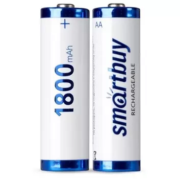 Аккумулятор Smartbuy, AA, 1.2V 1.8 А·ч, 2 шт. (SBBR-2A02BL1800)