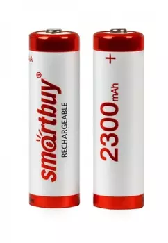 Аккумулятор Smartbuy SBBR-2A02BL2300, AA, 1.2V 2.3 А·ч, 2 шт