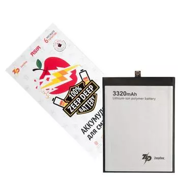 Аккумулятор ZeepDeep для Huawei Honor 10, Li-Pol, 3320mAh, 3.82V (822906)