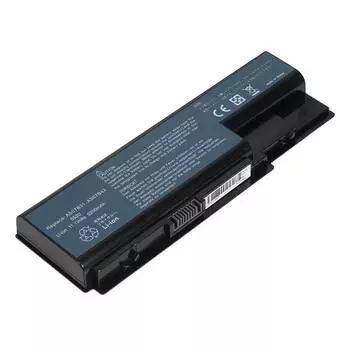 Аккумуляторная батарея AS07B31 для Acer Aspire 5520, 5230, 5710, 5720, 5739, 5920, 6530, 6930, 7230, 7520, 7540, 7520, 7720, 8920, 11.1V, 5200mAh, черный