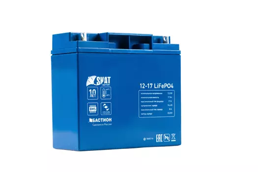 Аккумуляторная батарея для ИБП Бастион Skat i-Battery 12-17 LiFePo4, 12.8V, 17Ah (647)
