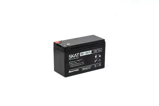 Аккумуляторная батарея для ОПС Бастион Skat SB 1207L, 12V, 7Ah (2534)