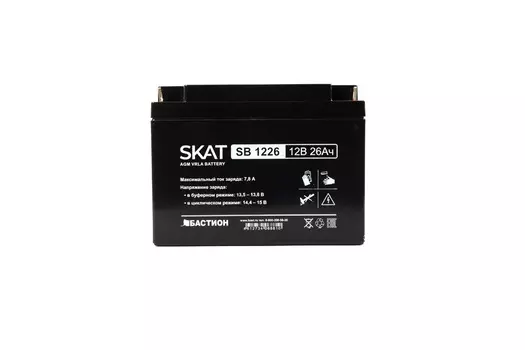 Аккумуляторная батарея для ИБП Бастион Skat SB 1226, 12V, 26Ah (2537)