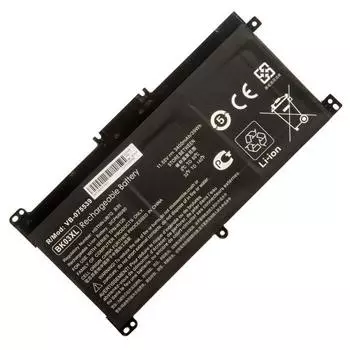 Аккумуляторная батарея BK03XL для HP Pavilion X360 14-BA, 11.6V, 3400mAh, черный