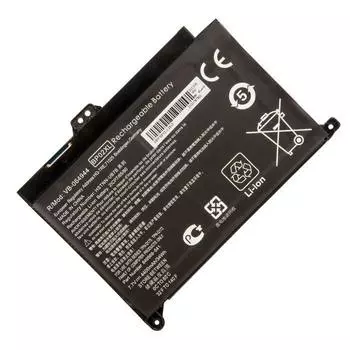 Аккумуляторная батарея BP02-2S1P для HP Pavilion Notebook PC 15, 15-AU010WM, 15-AU018WM, 7.7V, 4400mAh, черный