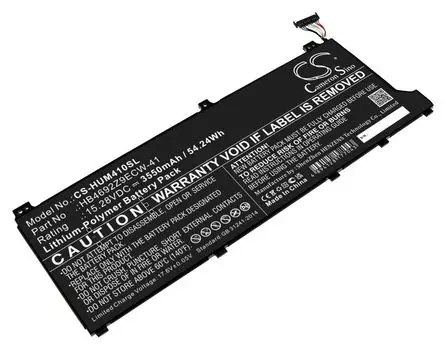 Аккумуляторная батарея CameronSino CS-HUM410SL для Honor, 15.3V, 3.55 А·ч, 54.2Wh, черный (CS-HUM410SL)