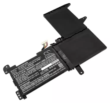 Аккумуляторная батарея CameronSino для Asus N580GD, S510UQ, 11.5V, 3600mAh, 41Wh, черный (CS-AUS510NB)