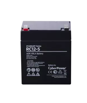 Аккумуляторная батарея для ИБП CyberPower RC 12-5, 12V, 5Ah