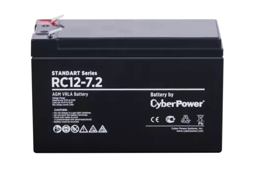 Аккумуляторная батарея для ИБП CyberPower RC 12-7.2, 12V, 7.2Ah