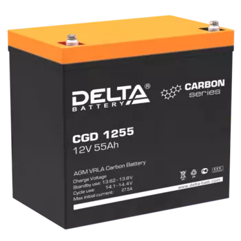 Аккумуляторная батарея для ИБП Delta CGD CGD 1255, 12V, 55Ah