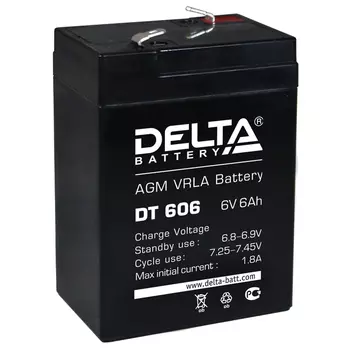 Аккумуляторная батарея для ИБП Delta DT DT 606, 6V, 6Ah