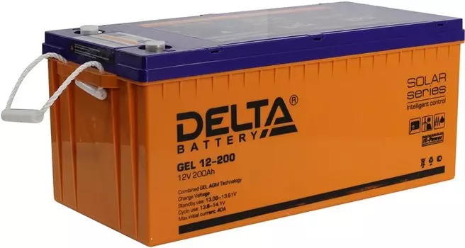 Аккумуляторная батарея для ИБП Delta GEL 12-200, 12V, 200Ah