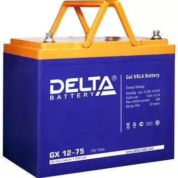 Аккумуляторная батарея для ИБП Delta GX GX12-75, 12V, 75Ah