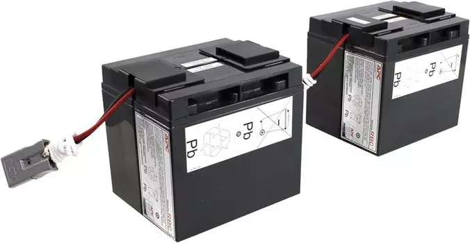 Аккумуляторная батарея для ИБП APC RBC55, 12V, 17Ah, SUA48XLBP, SUA5000RMI5U, SUA2200I, SUA3000I, SUA3000XLI, SUA2200XLI