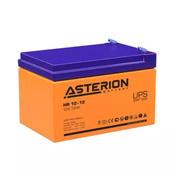Аккумуляторная батарея для ИБП Asterion HR 12-12, 12V, 12Ah (Asterion HR 12-12)